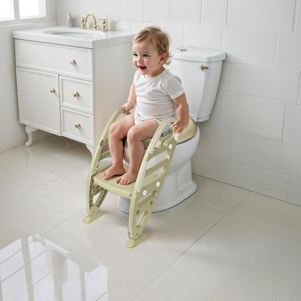 Dolu - Dolu nuve antislip toiletladderadapter 61x39x58 cm pastelgroen