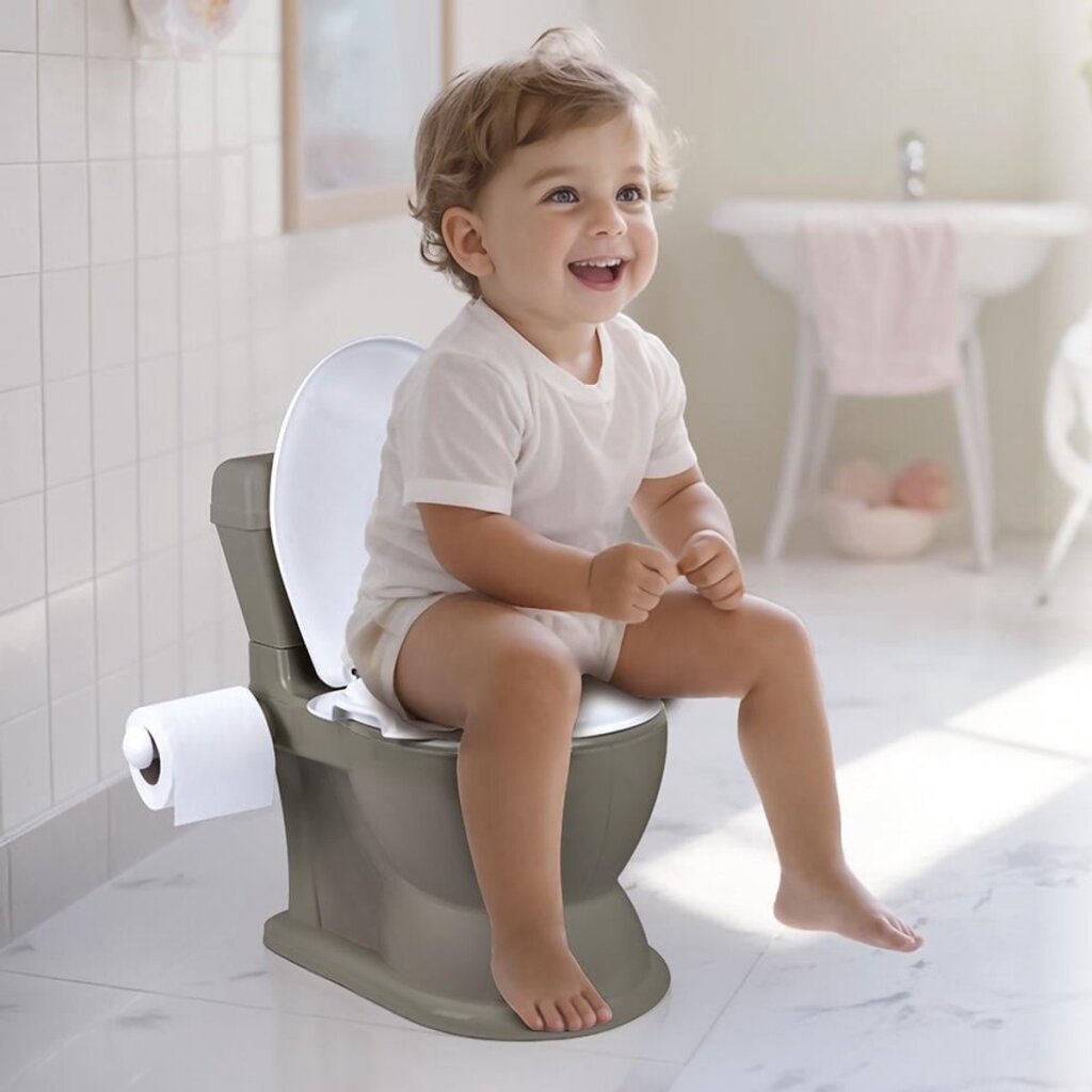 Dolu xl educatief potty steengrijs