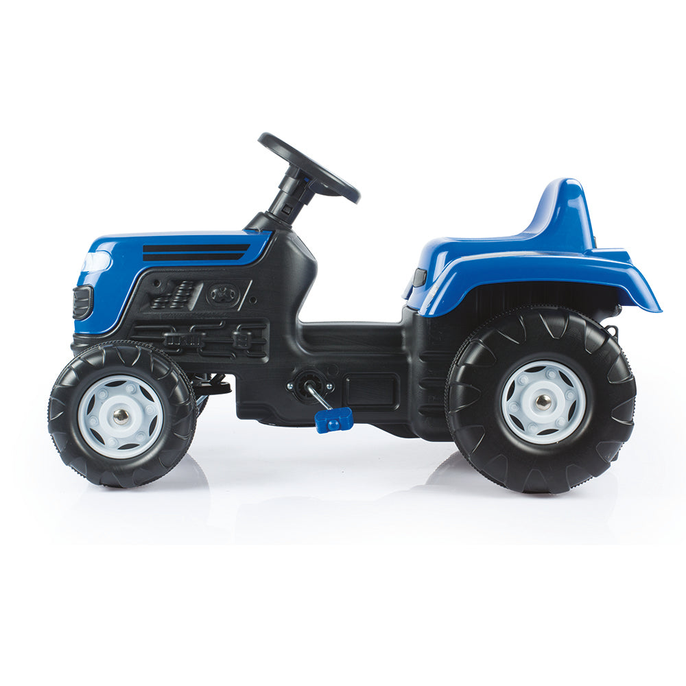 Dolu - Dolu traptractor met claxon blauw/zwart???????