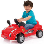 Dolu smart car trapauto 42x79x49 cm rood