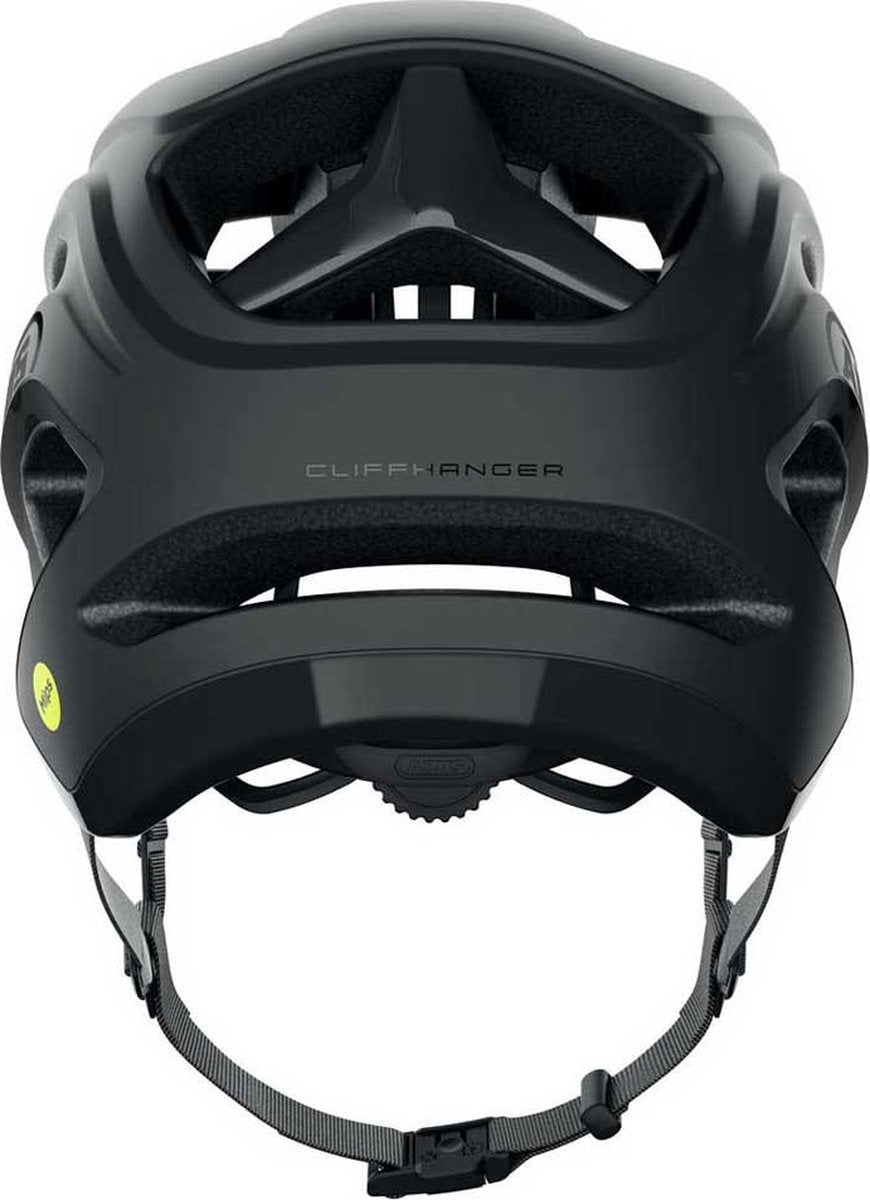 ABUS - ABUS Fietshelm cliffhanger mips velvet black l - 57-61 cm - zwart - geschikt voor gebruik op mountainbikes - 390 g