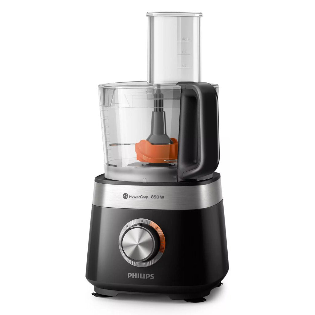 Philips keukenmachine hr7530 10 viva 850w zwart rvs