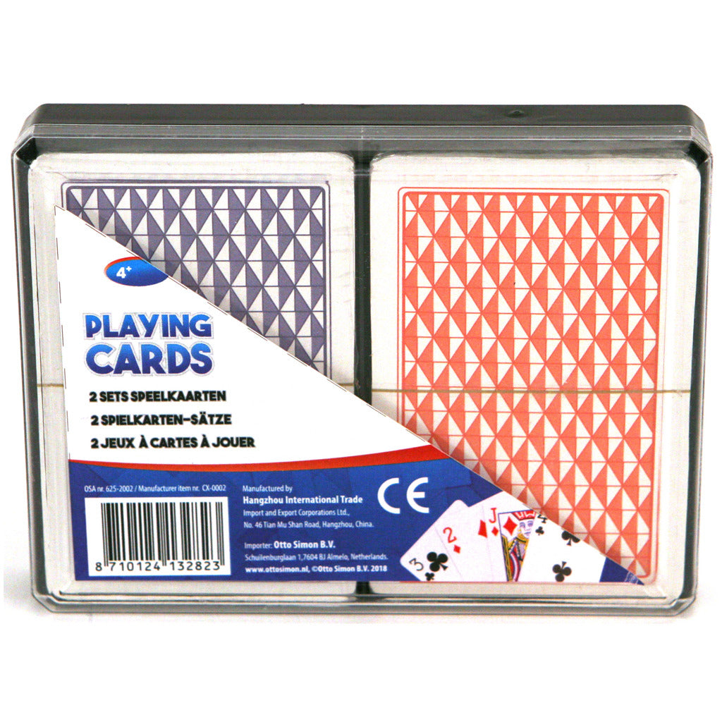 Osa private label speelkaarten in doos 2 sets