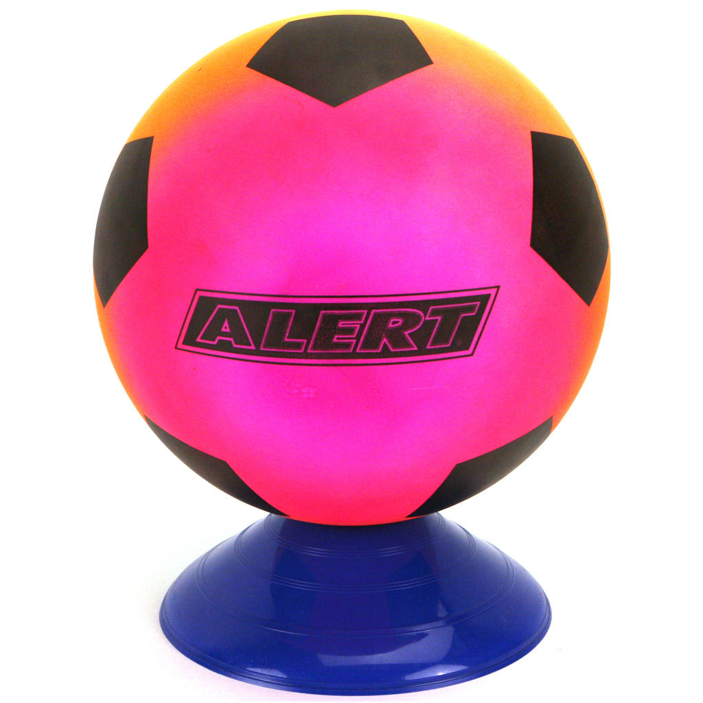 Alert regenboog voetbal maat 6 60 g