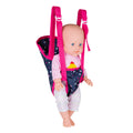 Basic Poppen-Draagzak Blauw Roze