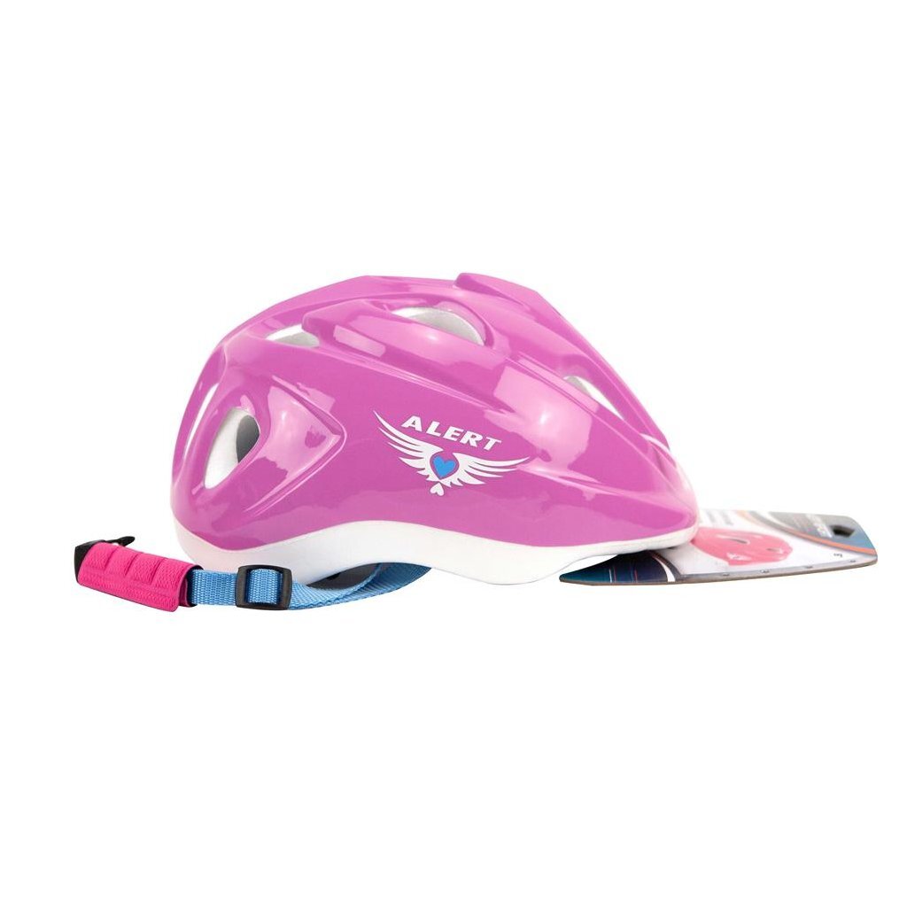 Alert sport verstelbare helm roze