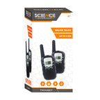 Basic science experiment t-388 walkie talkie + licht zwart