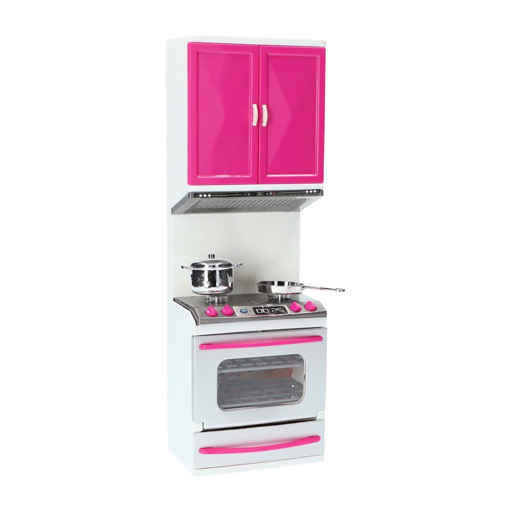 Fleur keuken speelset gasfornuis met oven en keukenkastje