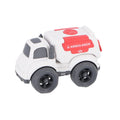 Merkloos bioplastic ambulance