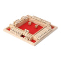 Overige merken houten shut the box voor 4 spelers