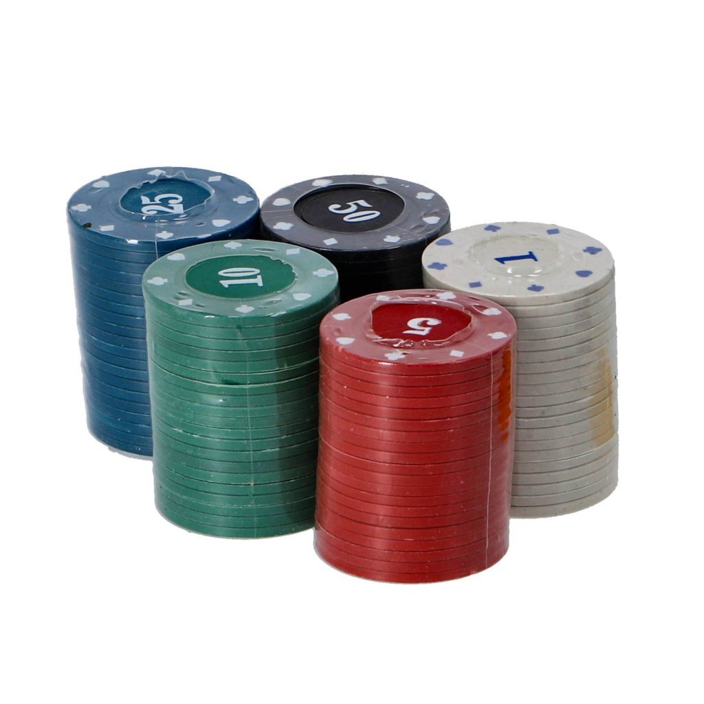 / Sans Marque - / Sans Marque Pokerset in blik 200-delig
