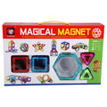 Science magnetische tegels diverse vormen 40 delig 5,5 cm
