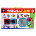 Science magnetische tegels diverse vormen 40 delig 5,5 cm