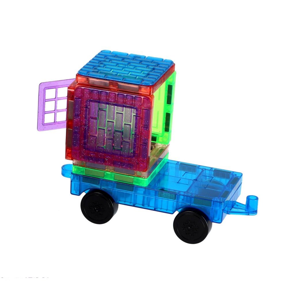 Science magnetische tegels 45 delig 6,5 cm