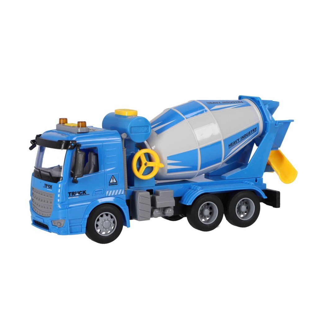 Betonmixer truck met licht en geluid