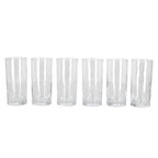 Daily home longdrinkglazen 280 ml 6 stuks transparant