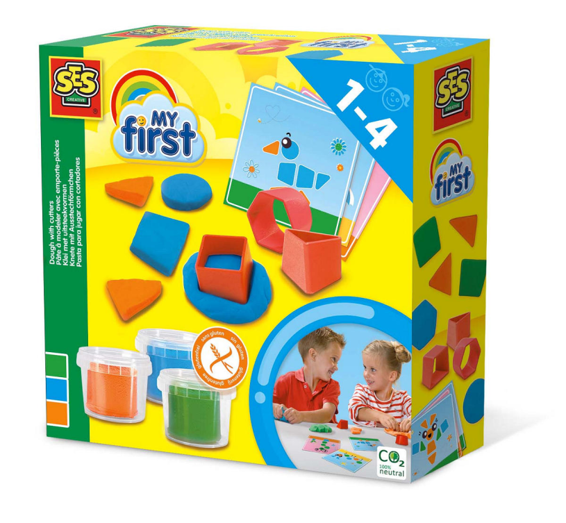 Ses my first - klei met uitsteekvormen