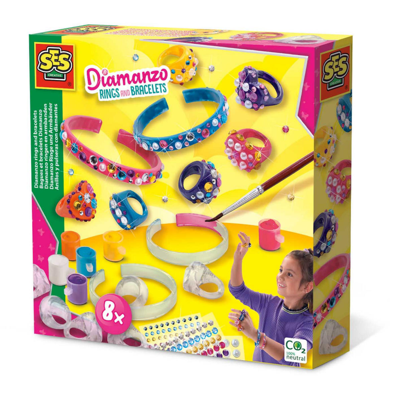 Ses diamanzo ringen en armbanden