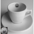 Intermezzo espresso kop en schotel alex meijer logo 3 stuks