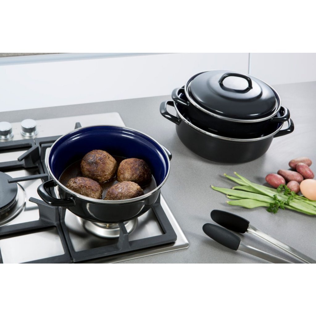 Bk fortalit braadpan 28 cm zwart