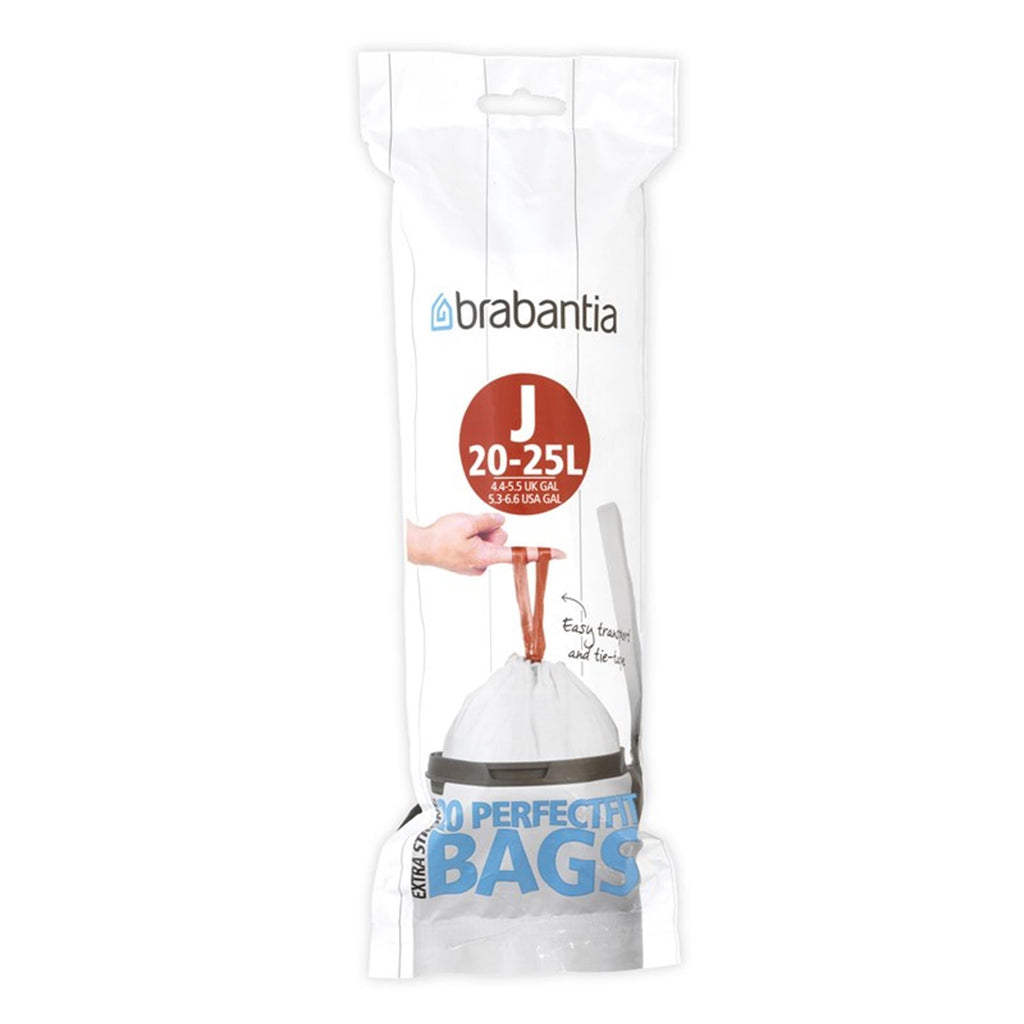 Brabantia afvalzak j 23l 20 zakken