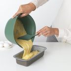 Brabantia tasty+ spatel 22 cm donkergroen siliconen