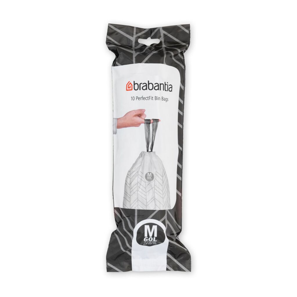 Brabantia afvalzak m 60l 10 zakken