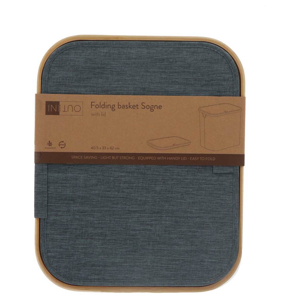 Overige Merken - Overige Merken Insideout vouwmand sogne 40.5x33x42 cm blauw