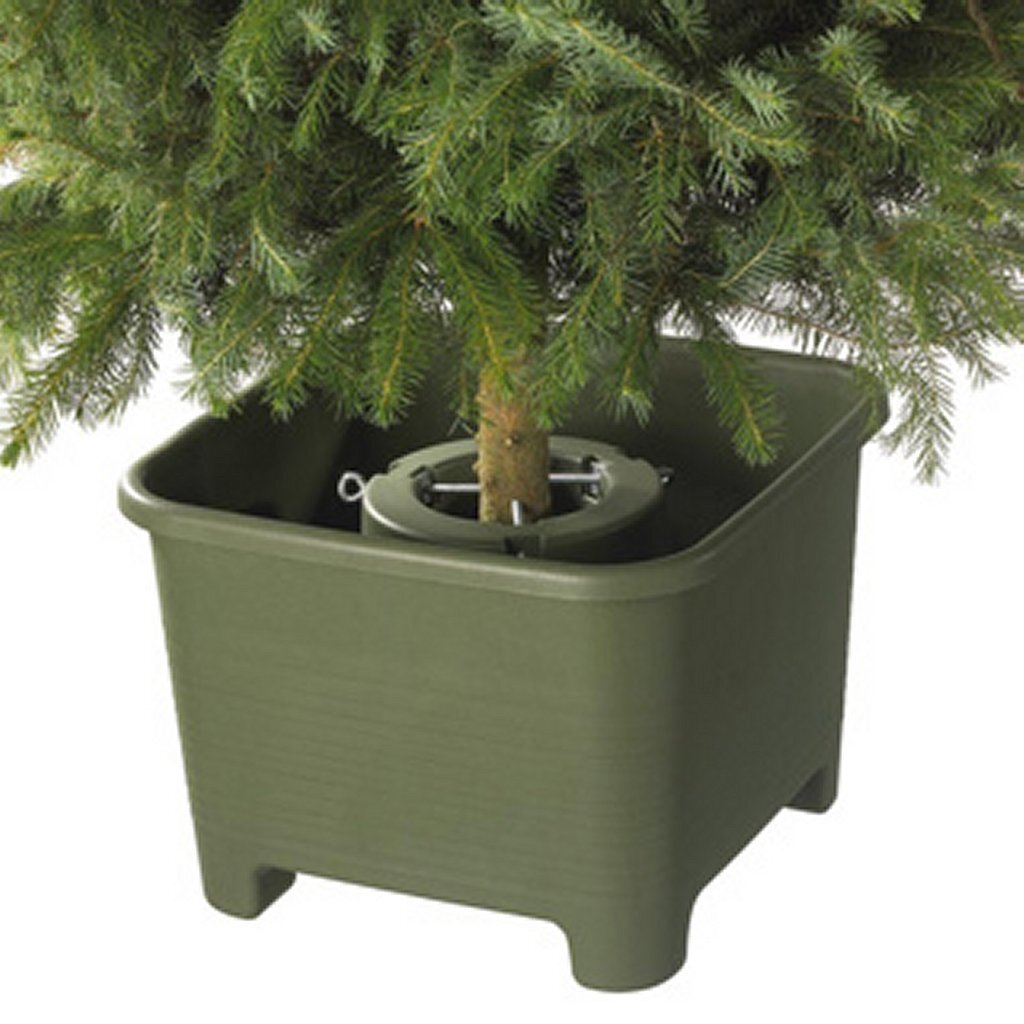 Sunware kerstboomstandaard groen 40x40cm