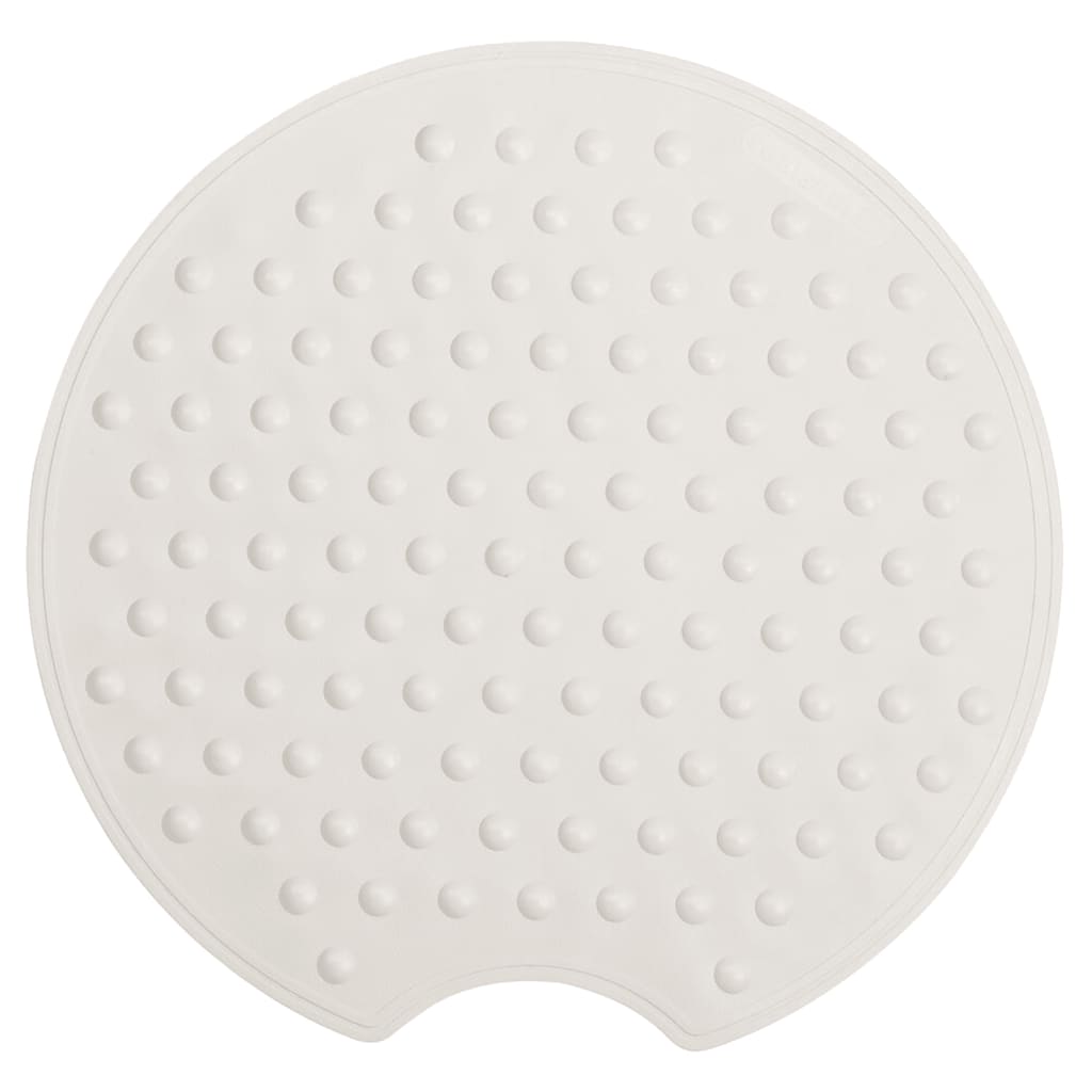 Sealskin mat anti-slip rotondo 55 cm wit