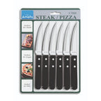 Amefa pizza steak messenset 6-delig zwart