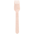 Cuisine elegance houten vorken 16 cm 12 stuks