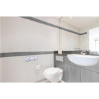 Vivamore handgreep met zuignappen 33x12.5x7.5 cm wit