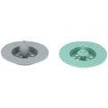 Cuisine elegance gootsteenzeef 7 cm 2 stuks groen grijs