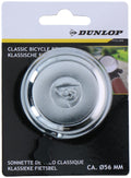 Dunlop klassieke zilveren fietsbel