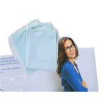 Lifetime touch of beauty brillendoekje microvezel 2 stuks 15x20cm
