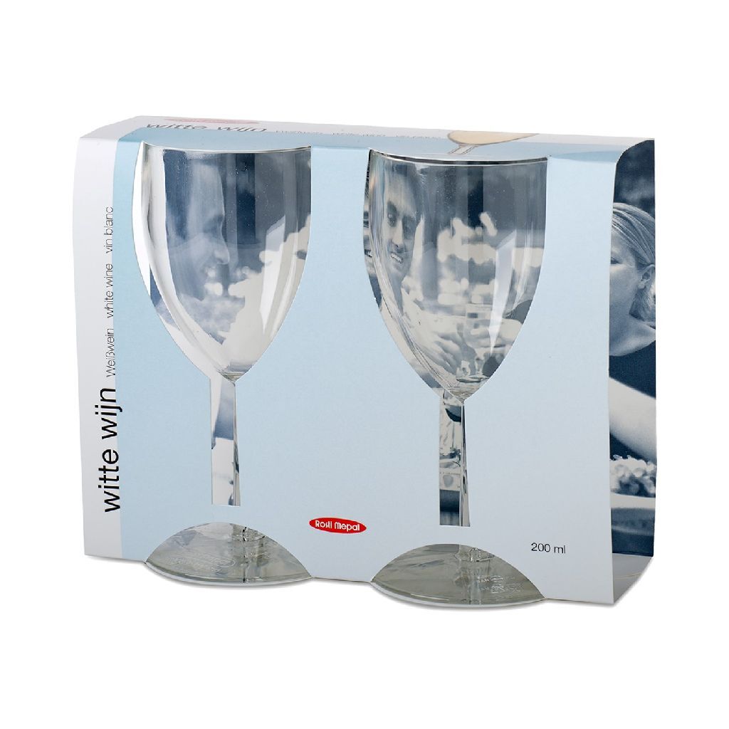 Rosti mepal wijnglazen 200 ml 2 stuks