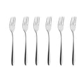 Excellent houseware gebakvorkjes 6 stuks rvs