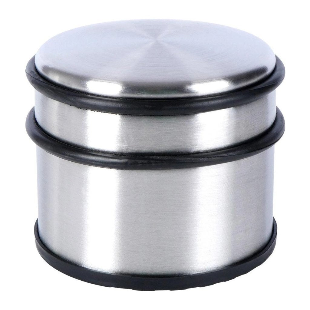 Excellent Houseware - Houseware deurstopper 9x7.5 cm rvs