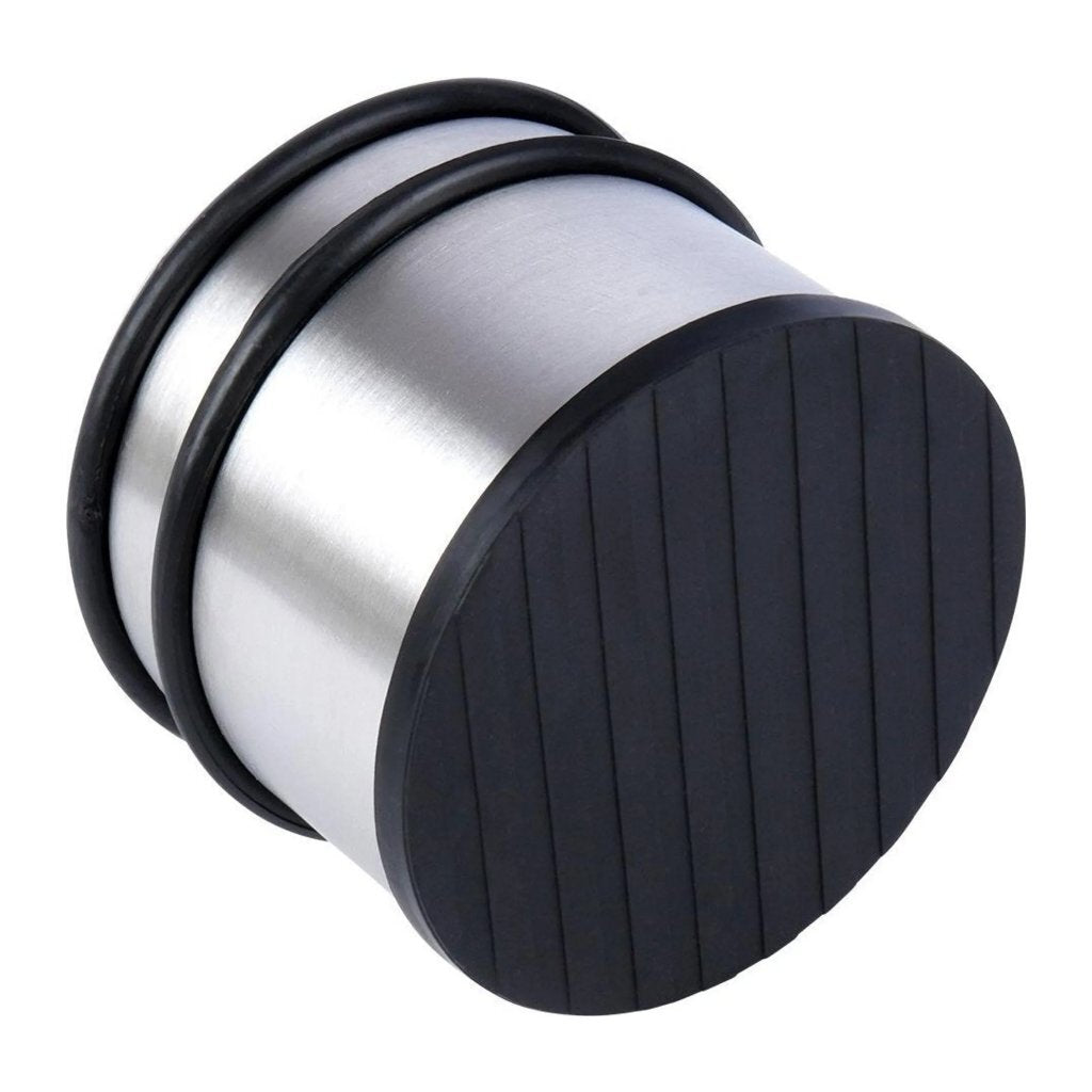 Excellent Houseware - Houseware deurstopper 9x7.5 cm rvs