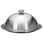 Excellent houseware stolp met plateau roestvrij staal