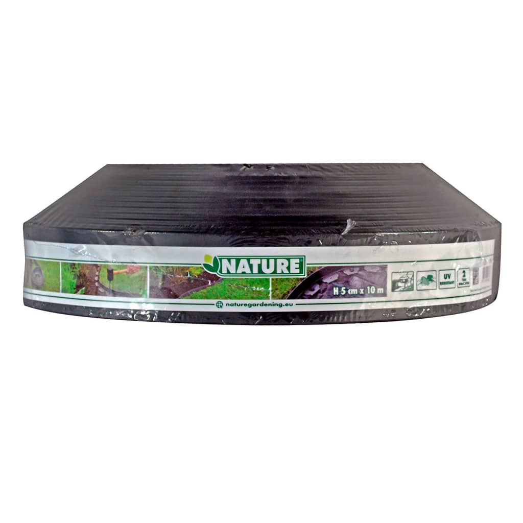 Nature borderrand 5cmx10m grijs