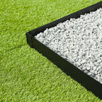 Nature borderranden 3 st 91,4x10,2 cm zwart