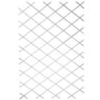 Nature tuinlatwerk 50x150 cm pvc wit 6040701