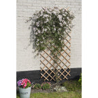 Nature tuinlatwerk 50x150 cm hout natuurlijk