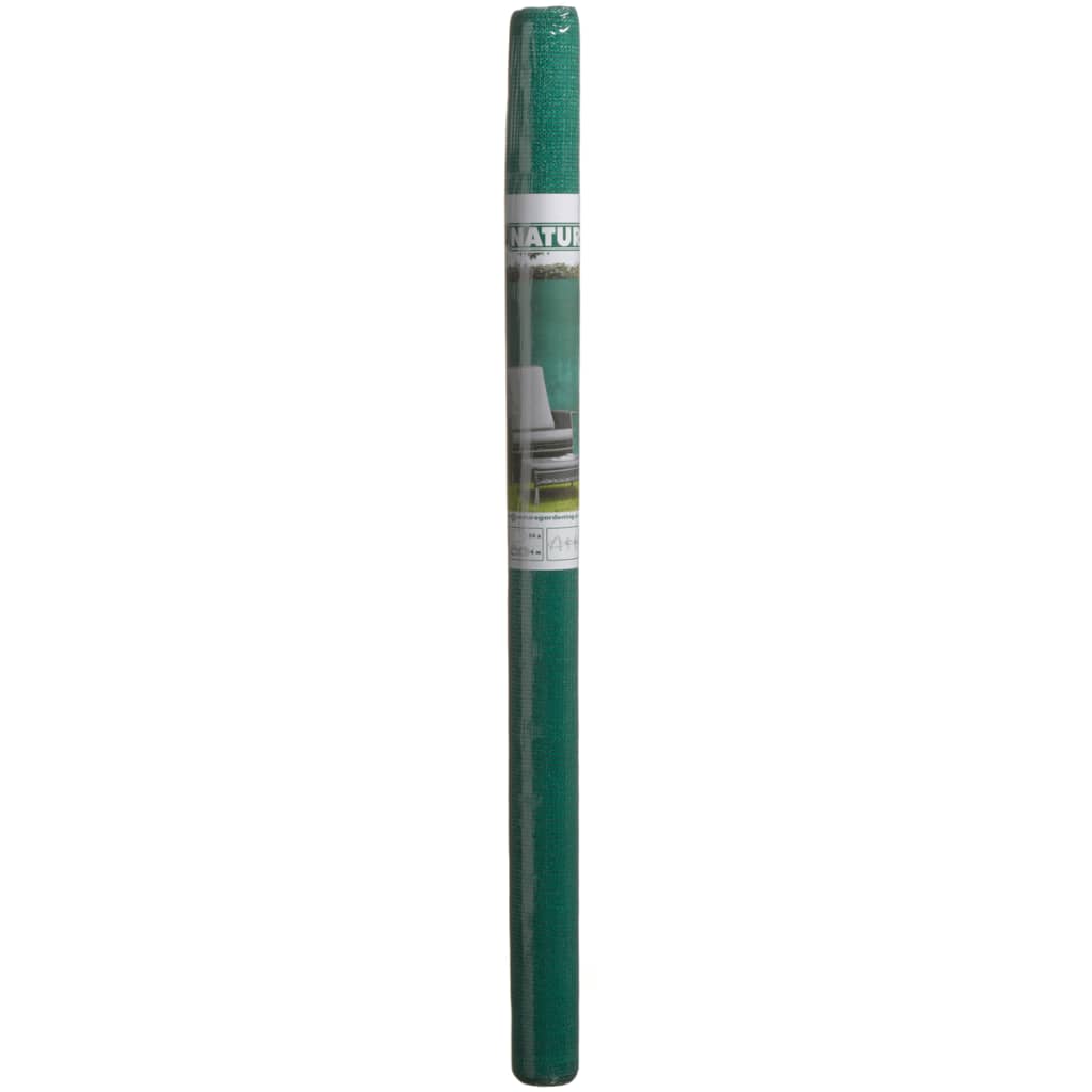 Nature tuinscherm 1,2x5 m pe groen