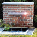 Ubbink niagara waterval met led-verlichting 60 cm roestvrij staal
