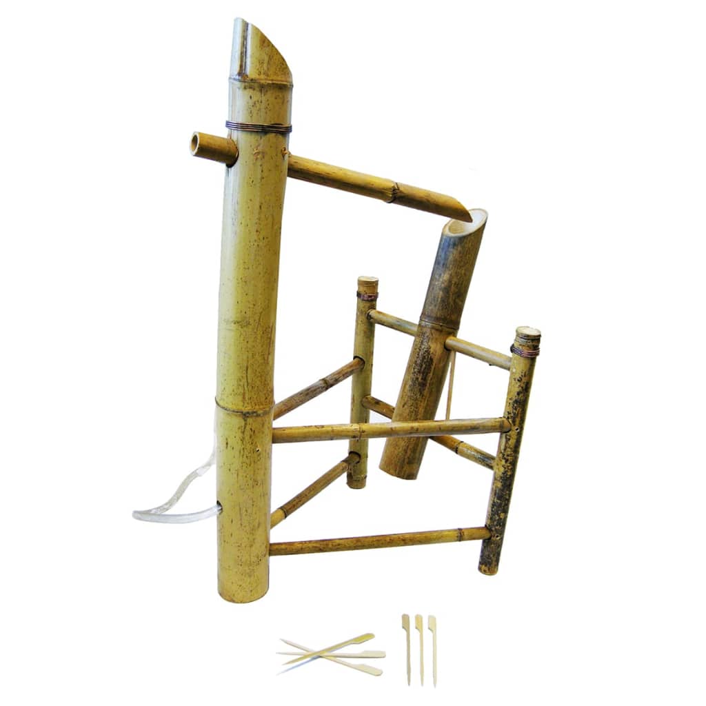 Ubbink acquaarte - bamboe watertuimelaar waterornament (bruin)