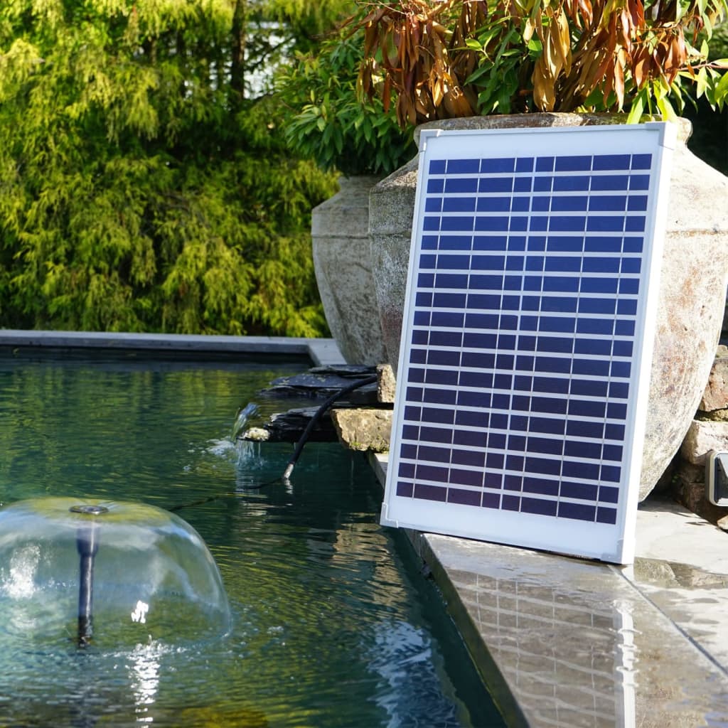 Ubbink solarmax 1000 pomp (zwart, incl. solarpaneel, pomp)