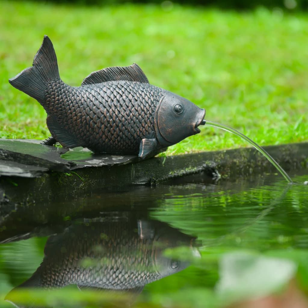 Ubbink spuitfiguur vis xl waterornament